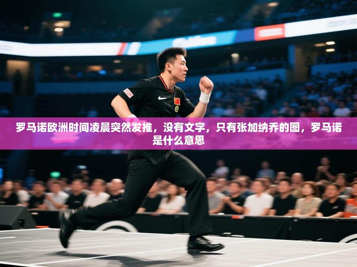 罗马诺欧洲时间凌晨突然发推，没有文字，只有张加纳乔的图，罗马诺是什么意思