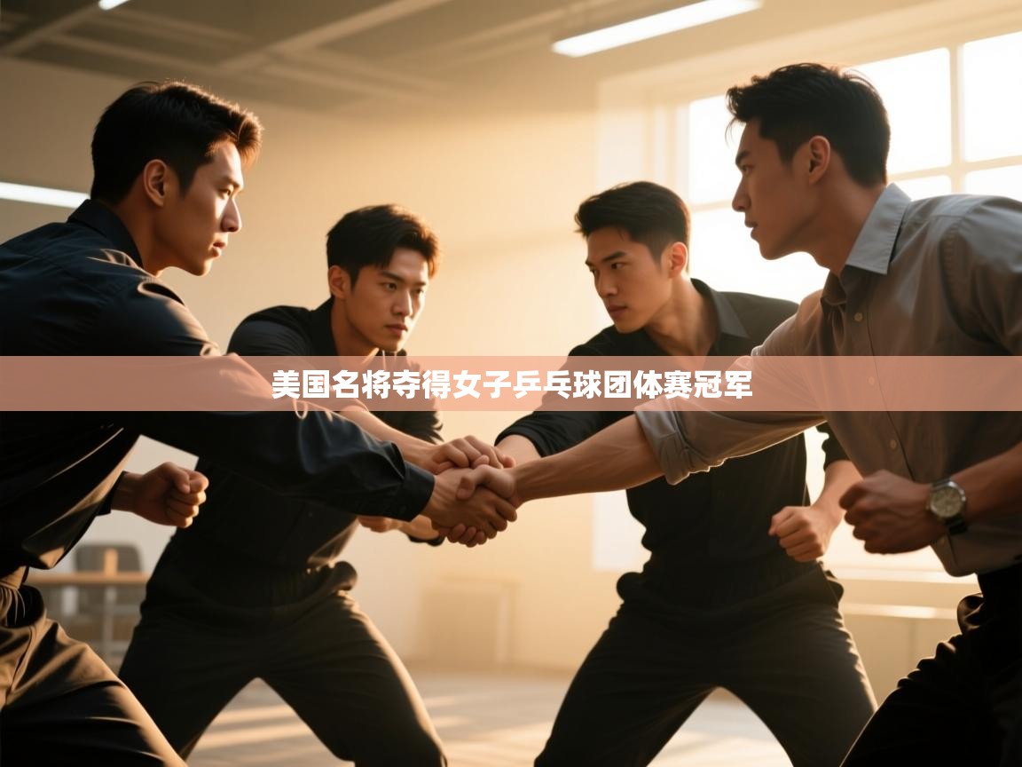 美国名将夺得女子乒乓球团体赛冠军  第2张